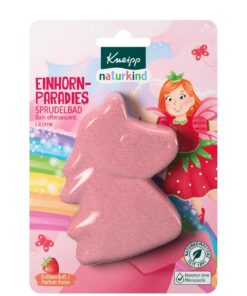 Kneipp naturkind Einhornparadies Sprudelbad – Badezusatz für Kinder (1 x 85g)