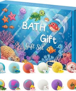 Badekugel für Kinder 12 Stücke Natürliches Entspannendes Blasenset | Badeball Mitbringsel Für Kinder für Haut, Kinder, , Mädchen, Badezimmer, Wanne, Waschraum, Zuhause, Haus, Innen, Außen