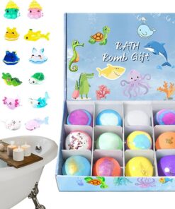 Kinder Badebälle,12 Stück Unterwasser Spielzeug | Natürliche Badekugeln für Kinder - für Vorschulkinder, zu Hause, auf Reisen, im Pool, am, im Wasserpark