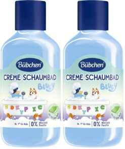 Bübchen Creme Schaumbad Bluey 250ml (Packung mit 2)