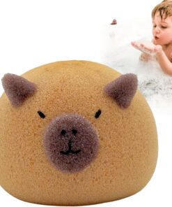 Körperschwämme für die Dusche, Capybara-Badeschwamm,Capybara Duschschwamm - Niedliche Blasenschwämme für Kinder, und Mädchen, kreatives Cartoon-Tier-Badezubehör