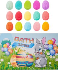 Badbomben mit Spielzeug für 15 Stück, Hasenmotiv, zur Körperreinigung | Kinder-Badeball-Set für Mädchen Zuhause Reisen Bad WC Hotel
