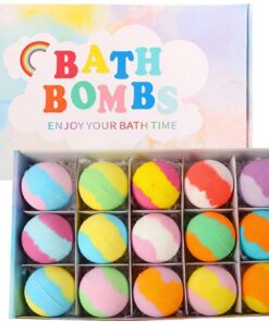 Badebälle mit Spielzeug drin für Kids 15 Stück Badezubehör | Kinder Brausebadekugeln Für Spielverabredungen Sommer Reisen Geburtstag Ferien Bad Toilette Gäste-WC Zuhause Kinderbetreuung