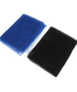OUNONA 2 Stück Peeling Badetuch Aus Afrikanischem Netz Hautreinigungsschäumer Körper Schrubber Für Nacken Schultern Füße Schnelltrocknend Tiefenreinigend Blau Schwarz
