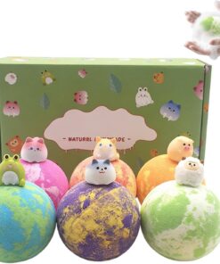 Badebälle Set Erfrischende Unterwasser-Gadgets, 6 Stück | Kinder Badesalz Bälle für , Kleinkinder, Vorschulkinder – für Pool, , Zuhause, Reise, Bad,