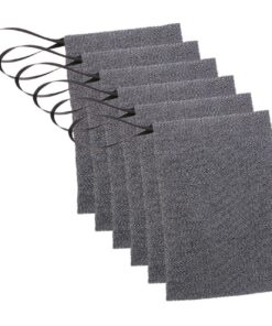 STOBAZA Seifenbeutel mit Peelingfunktion 6 Stück aus Nylon und Polyester und Schäumer zur Hautpflege für Selbstgemachte Stückseife im Bad