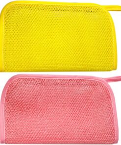 Afrikanischer Peeling Netzschwamm mit Multifunktionalem Design 2 Stück aus Nylon zur Körperpeeling und Reinigung für Heimgebrauch