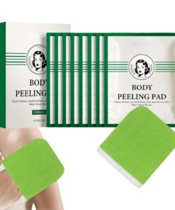 Body Peeling Pad - Sanfter Peeling-Handschuh für empfindliche Haut, weiches Körperpeeling-Pad mit effektiver Reinigungsfunktion, ideal für die Nachbräunungspflege, Hände, Arme, Nacken, Achselhöhlen