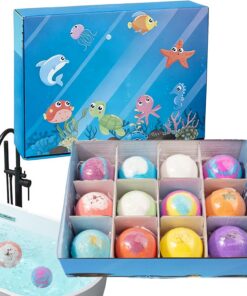Badekugeln für die Dusche, nährend, schnell löslich, Badebomben mit verstecktem Spielzeug – für Mädchen, , Pool, , Reisen, Zuhause