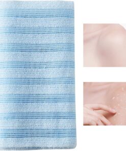Japanisches Körperpeelingtuch Lange Duschwaschlappen | Japanisches Körperpeeling Handtuch Duschlappen Zur Reinigung Massage Schaumbildung Entfernung Abgestorbener Hautschüppchen