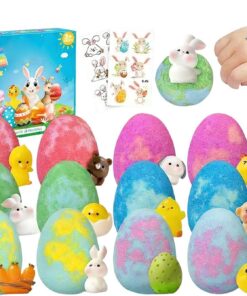 Badebälle für Kinder - Sensorische Bade-Brausetabletten,Kinder Badesprudel,für Partygeschenke, Ostereierfüllungen, Zuhause, Reisen, Urlaub, Wohnung, Badezimmer, Feierlichkeiten, Geburtstage