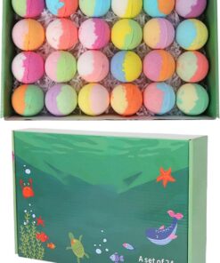 Badekugeln für Kinder - Erfrischendes Gadget mit Meerestieren und Fantasie - Salzbälle Badespielzeug für Kinder, für und Mädchen im Vorschulalter, zu Hause, Kindergarten