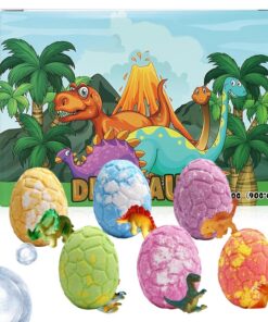 Kinder Badekugeln Reichhaltiger Und Schnell Löslich Mit Dinosauriern | Wannen Badesalzkugeln Dinosaurier Eier Für Kleinkinder Vorschulkinder Zu Hause Reisen Und Badezimmer