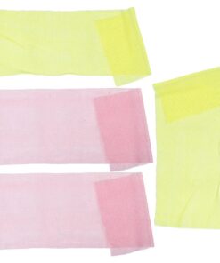 VALICLUD 4 Stück 4 Stück-Pack Peeling Duschschwämme aus Nylon 30X80cm Schnelltrocknendes Peelinghandtuch für Körper und Rückenreinigung Wiederverwendbares Saunahandtuch für Damen und Herren