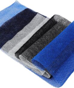 STOBAZA 3 Stück Nylon Duschschrubber mit Peelingfunktion Wiederverwendbares Körperpeeling und Rückenbürste für Effektive Hautpflege im Badezimmer
