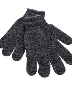 VALICLUD 3 Paar Duschhandschuhe aus Polyester Komfortable Peelinghandschuhe für Körper zur Sanften Entfernung Abgestorbener Haut Beim Baden Zuhause