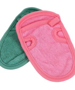 Healvian Peelinghandschuh Badeschwamm Duschhandschuh Duschschwamm Babyduschschwamm Badehandschuh für Körperpeeling und Bad Peeling Sanft zur Haut