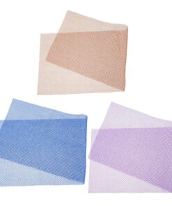 Healvian 3er-sets Praktisches Peeling-badetuch Familienbadewerkzeug Rückenreibe-badetuch Starke Reinigungskraft 3 Stück * 3