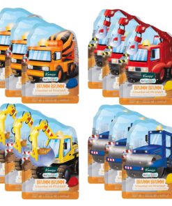 Kneipp naturkind Schaumbad Brumm Brumm Multipack - mit pflegendem Pfirsichkern-Öl und ätherischem Orangen-Öl - 12 x 40ml