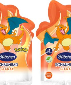 Bübchen Pokémon Schaumbad, Glurak, 40 ml (Packung mit 2)