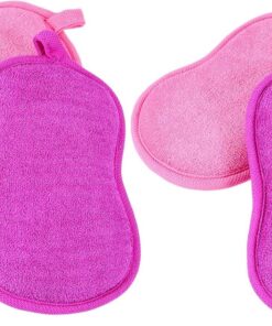 Healvian Einzigartige Erdnuss-badeschwämme – 4-teilige Kinder-badebürste Baby-badeschwamm Duschschwamm Schwamm-badebürste Spaß Für Jungen Und Mädchen