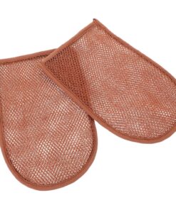 STOBAZA 2 Stück Peelinghandschuhe für Dusche aus Nylon Kräftiges Entfernen Abgestorbener Haut mit Reichhaltigem Schaum für Körperpflege im Bad