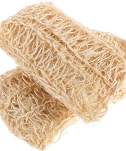 VALICLUD 2 Stück Luffa Badeschwamm Peeling Körperschwamm aus Sisal und Schwamm Sanfte Reinigung für Dusche für Frauen und Männer