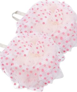 Abaodam 2 Stück-pack Badeball Körperreinigungsschwamm mit Reichlich Schaum aus Polyester Hygienisch und Langlebig für Dusche und Tägliche Hautpflege
