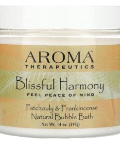 Abra Therapeutics, Natural Bubble Bath, Blissful Harmony, Patchouli & Weihrauch, 14 Unzen (397 g)