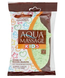 Pema – Aqua Massage Schwamm Kinder aus reiner Zellulose, Modelle und Farben sortiert