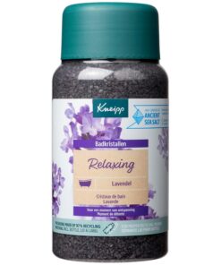 Kneipp Relaxing - Badekristalle - Badesalz - Lavendel - Entspannend - 1 Stück - 600 Gramm