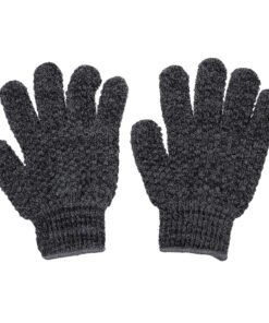 OUNONA 3 Paar Badehandschuhe Polyester Rücken Peelinghandschuhe Rutschfest Mit Fingerschutz Für Körperpflege Und Wellness