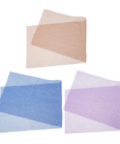 STOBAZA 3 Stück Lange Peeling badetücher aus Weichem Material für Effektive Ganzkörper peeling und Massage als Rückenschrubber Durchblutung Platzsparend und Langlebig